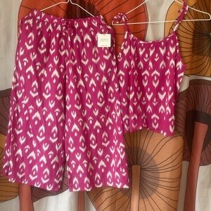 Girl’s tank and pants set